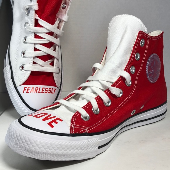 Converse Shoes - CHUCK TAYLOR ALL STAR HIGH “LOVE FEARLESSLY”